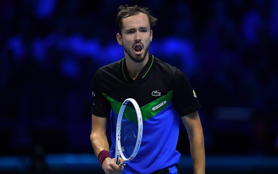 Даниил Медведев - Александър Зверев 2:0 сета / Финали на ATP, Торино, Червена група, втори кръг, 15.11.2023 г.