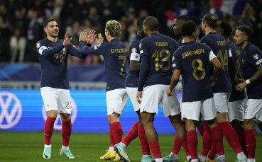 Отборите на Франция и Гибралтар играят при резултат 7 0 в мач