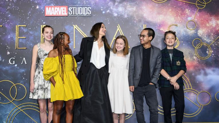  Най-красивите моменти на Анджелина Джоли и децата ѝ на аления килим 