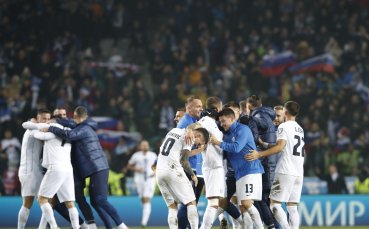 Словенският национален отбор по футбол ще участва на Европейско първенство