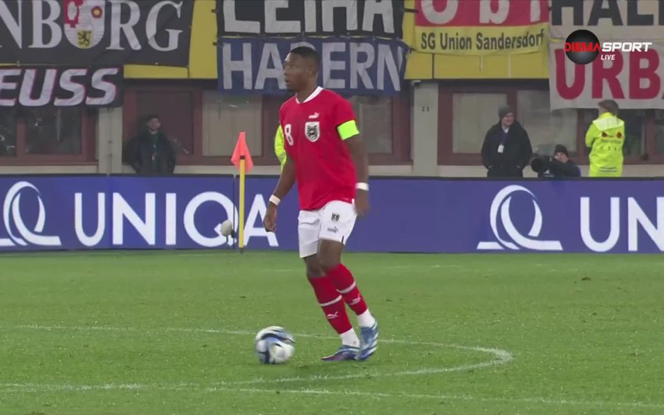 Отборът на Австрия постигна победа с 2:0 над домакина на