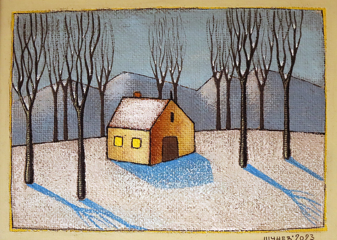 <p>Петдесетата самостоятелна изложба на художника наивист - Владимир Шунев</p>