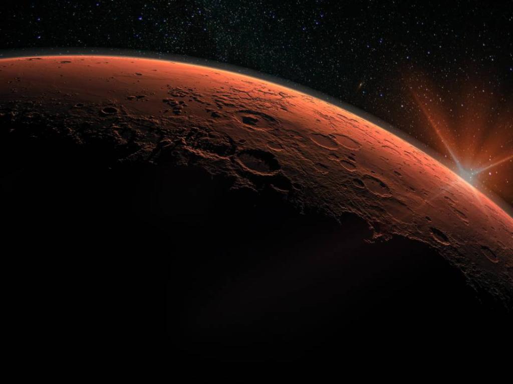 Рядко марсианско затъмнение предизвика вълнение, тъй като прилича на щури