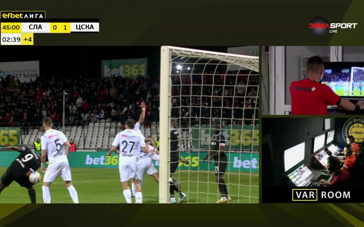 Отменен гол за ЦСКА след спорно положение (видео)