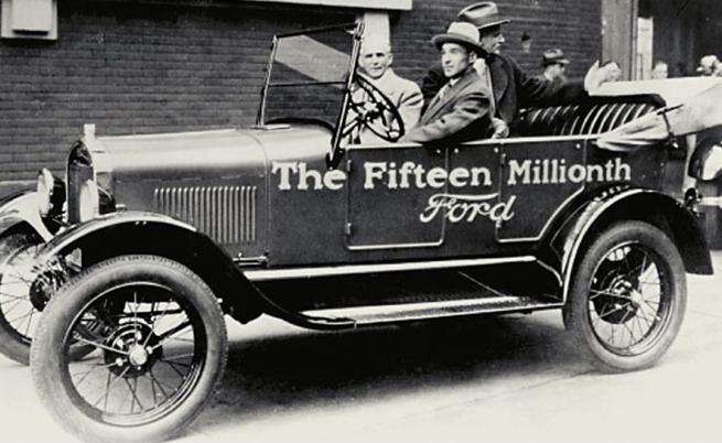Ford Model T та кота 15 млн.