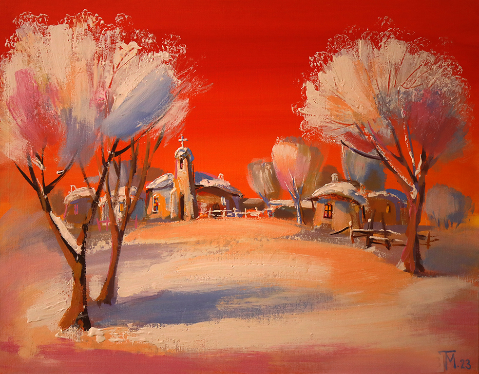 <p>Самостоятелна изложба &bdquo;Коледни истории&ldquo; на художника Тодор Маринов в столичната галерия &bdquo;ИКАР&ldquo;</p>