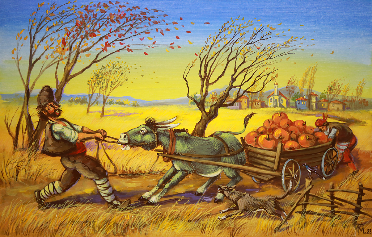 <p>Самостоятелна изложба &bdquo;Коледни истории&ldquo; на художника Тодор Маринов в столичната галерия &bdquo;ИКАР&ldquo;</p>