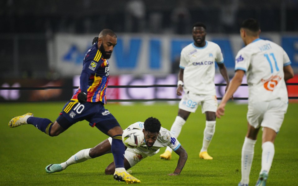 Лион и Реймс завършиха наравно 1:1 в мач от 27-ия