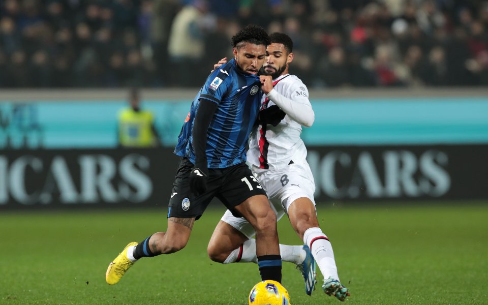 Аталанта и Милан играят при резултат 1:1 в един от най-интересните