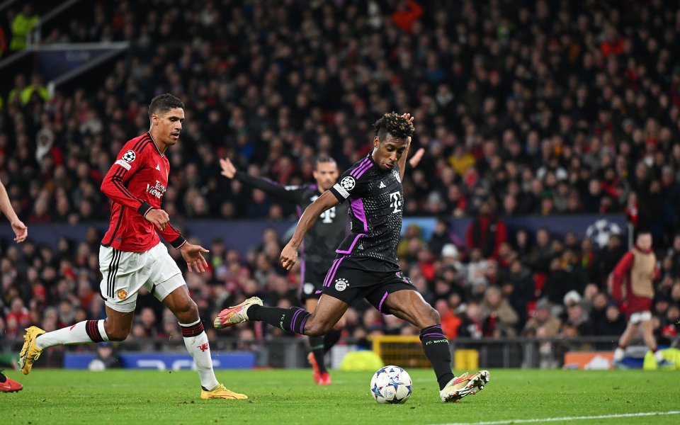 Байерн Мюнхен победи с 1:0 като гост Манчестър Юнайтед в