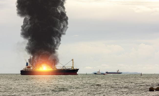 Руски дрон удари цивилен кораб в Черно море, загина капитанът