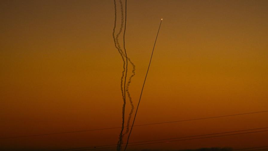 Няколко ракети са прехванати над Йерусалим