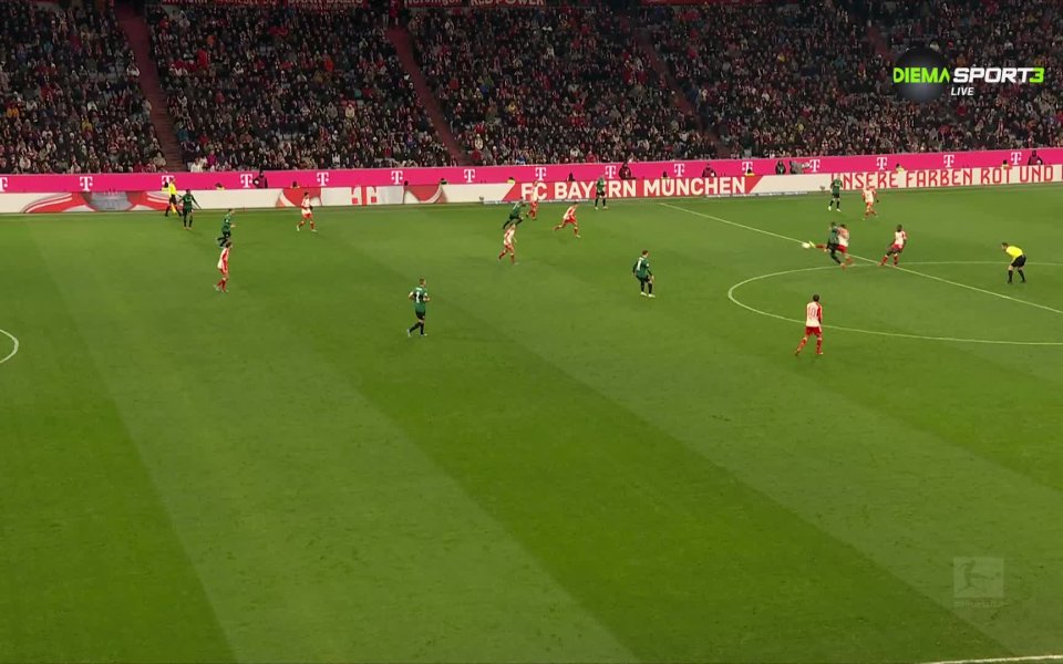 Втори гол на Байерн срещу Щутгарт беше отменен заради засада.