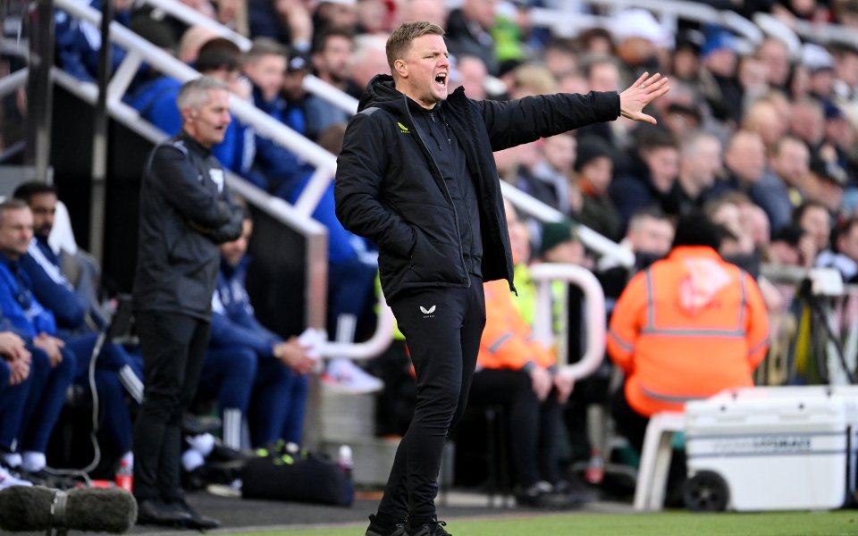 Мениджърът на Нюкасъл Еди Хау не остана доволен от представянето