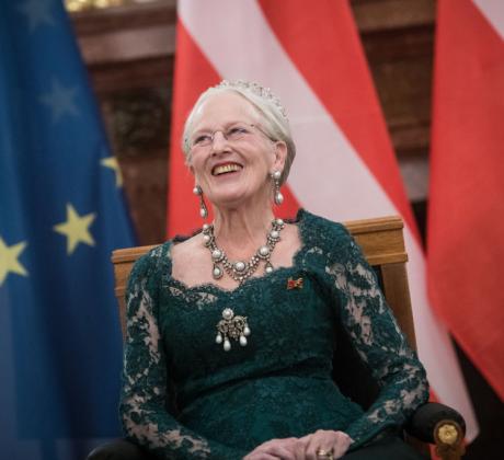 Датската кралица Маргрете Втора единствената управляваща кралица в света в момента