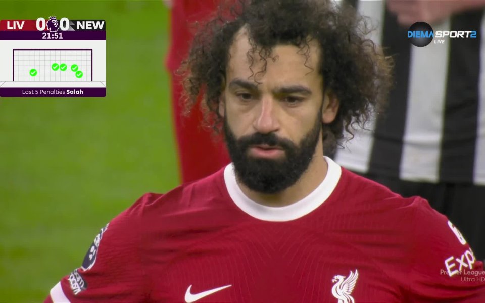 В 20-ата минута Луис Диас получи в наказателното на свраките.