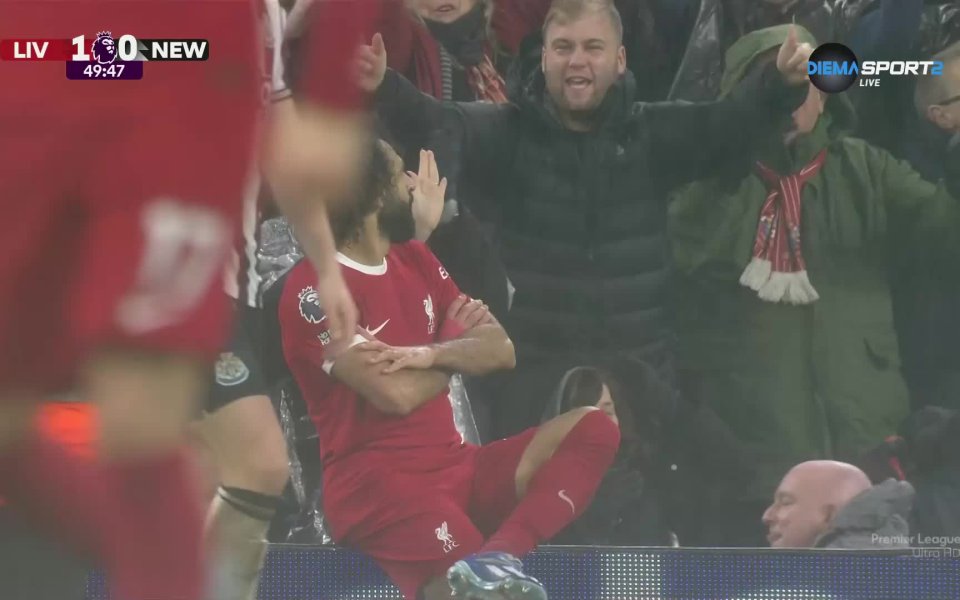 Мохамед Салах бе авторът на първия гол за годината във