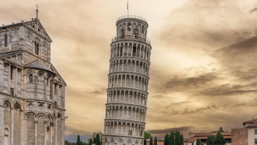 Катастрофален праг: Ето защо наклонената кула в Пиза още не е паднала
