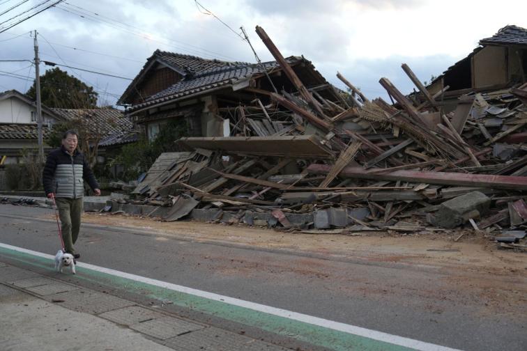 Япония земетресение