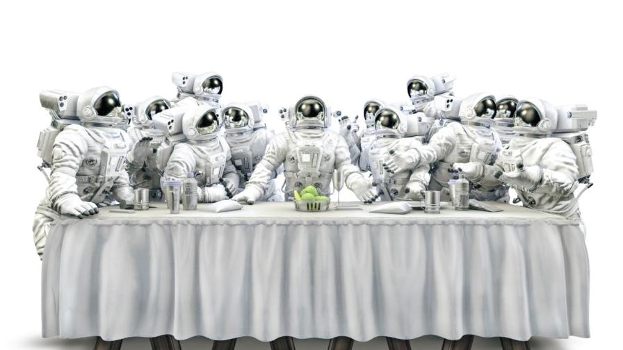 Оптималната вегетарианска салата: Революция в космическото хранене на астронавтите