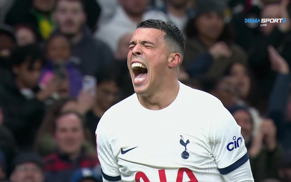 Срещата между Тотнъм и Бърнли бе белязана от страхотен гол