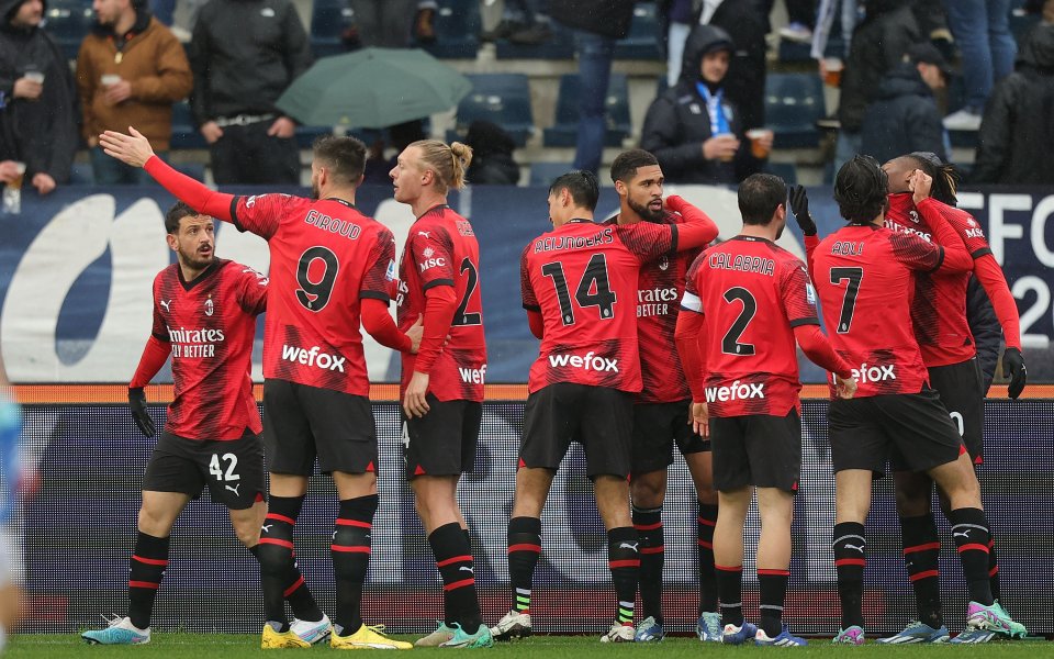 Емполи и Милан играят при  на стадион Карло Кастелани“ в ранния неделен