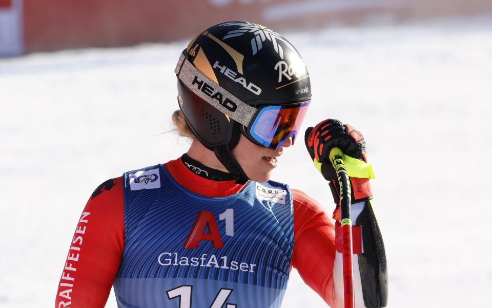 Олимпийската шампионка от Пекин 2022 Лара Гут-Бехрами спечели супергигантския слалом