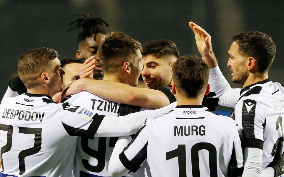 ПАОК Солун с Кирил Десподов в състава си победи ПАС