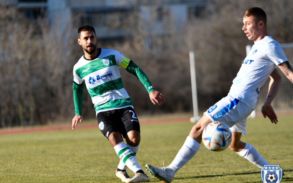 Черно море завърши наравно 1:1 срещу Спартак Кострома в третата