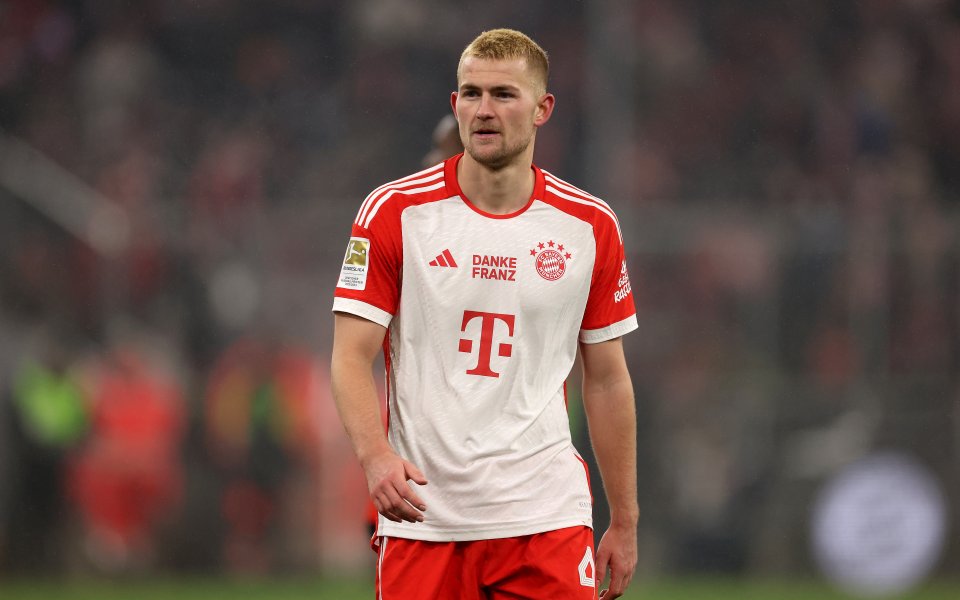 Защитникът на Байерн Мюнхен – Матайс де Лихт, може да