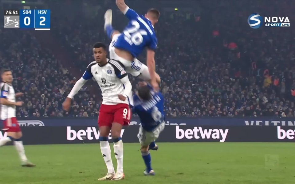 Хамбургер победи с 2:0 в гостуването си на Шалке 04