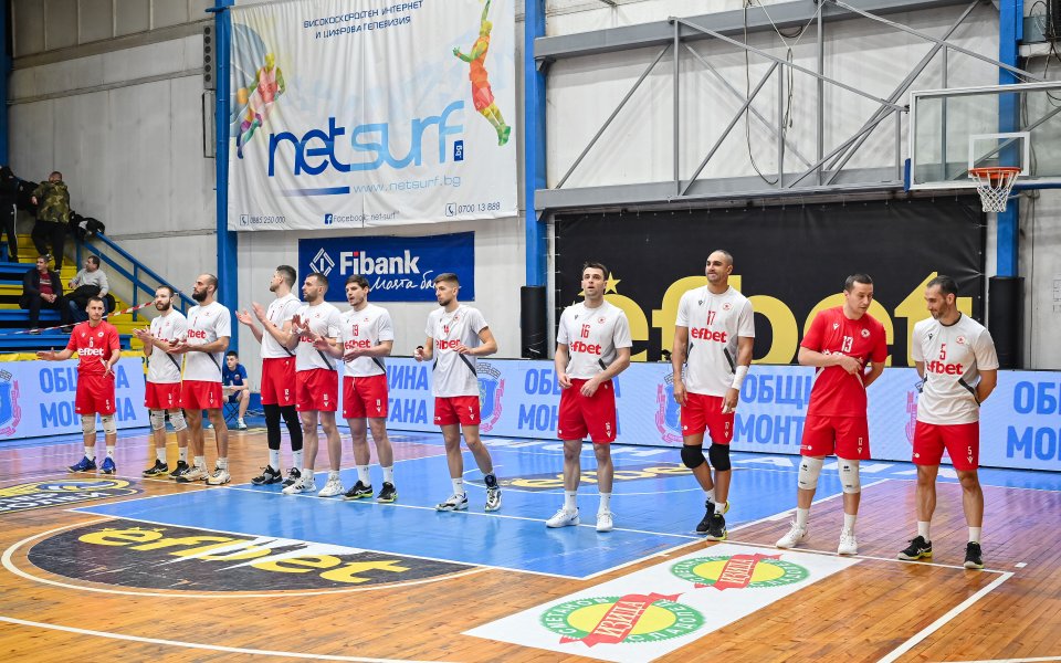 ВК Монтана - ВК ЦСКА 0:3 гейма, 25.01.2024 г.