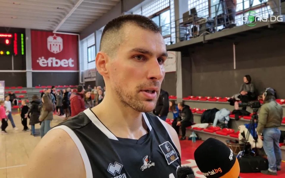 Един от лидерите на Черноморец Бургас - Христо Захариев, говори