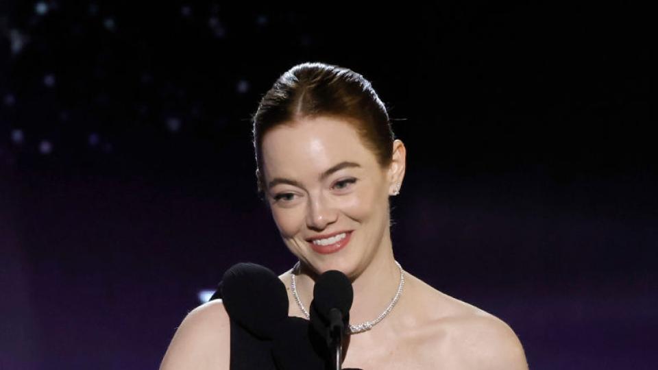 Ема Стоун за пореден път доказа, че притежава неповторимо чувство