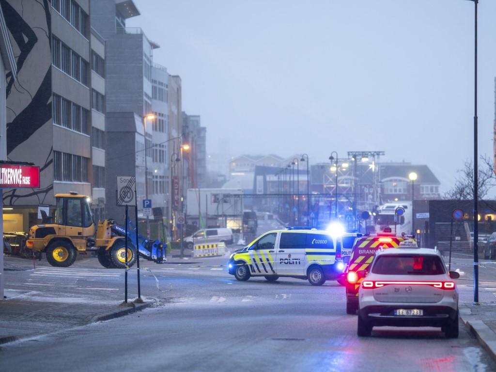 Жителите на Централна Норвегия усъмнаха днес в обстановка на хаос
