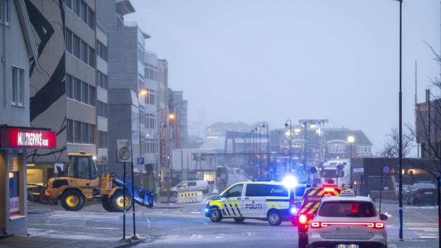 Страшна буря удари Норвегия, диря от разрушения
