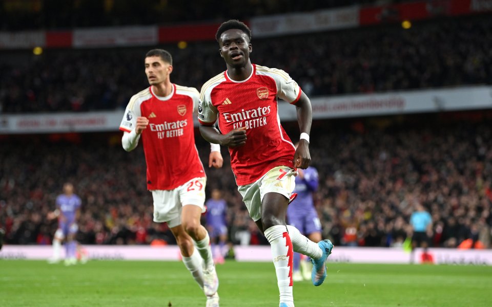 Вицешампионът Арсенал направи голям мач и завърза до краен предел