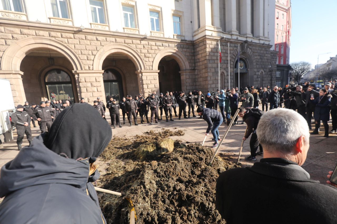 <p>&quot;Възраждане&quot; протестира пред Конституционния съд по повод референдума за запазване на лева</p>