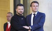 Зеленски ще се срещнес Макрон в понеделник
