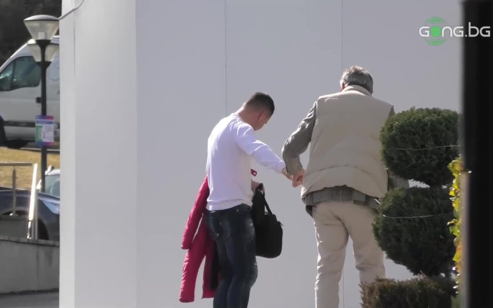 Президентът на Локомотив София Иван Василев пристигна за заседанието на