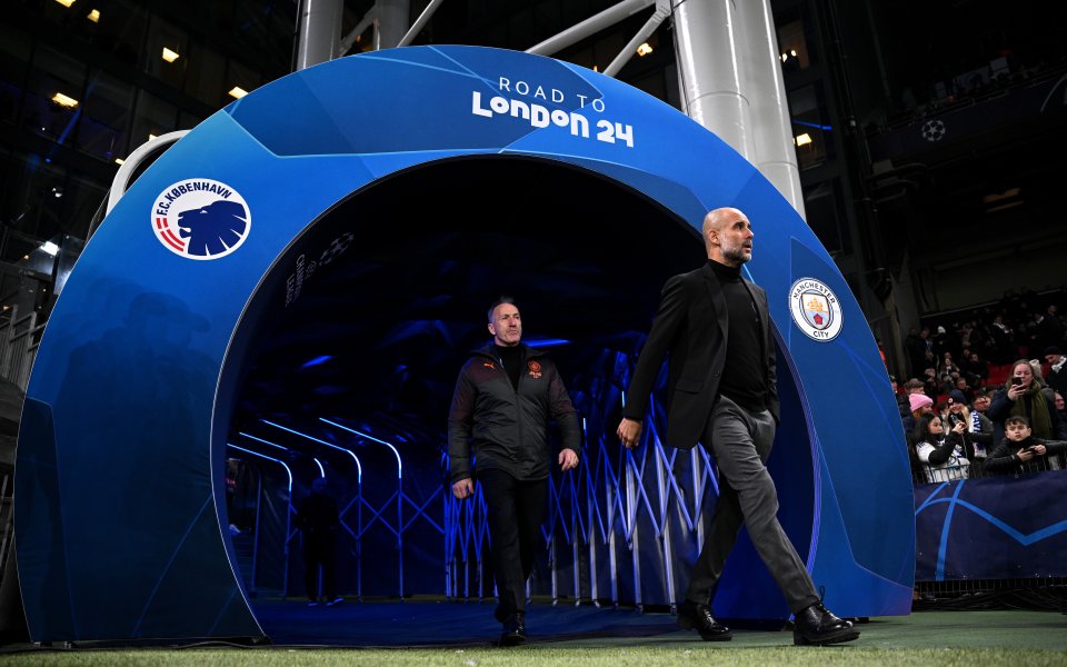 Копенхаген и Манчестър Сити играят при 0:0 на Паркен в първи