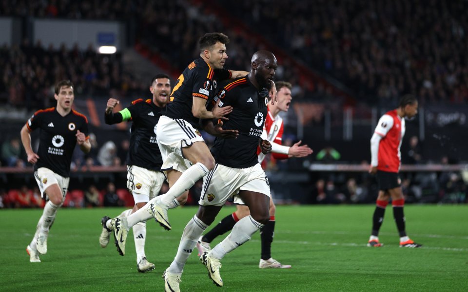 Фейенорд и Рома играят при в първи плейофен двубой от