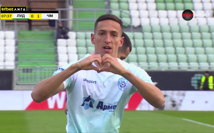 Груба грешка в защитата на Лудогорец, Черно море откри (видео)