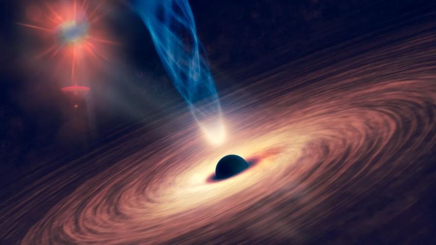 Най-яркият квазар във Вселената: Черната дупка, която поглъща по едно слънце на ден