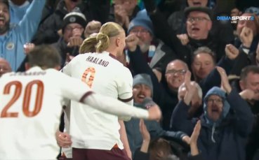 Халанд реализира 4-я си гол в мача срещу Лутън (видео)