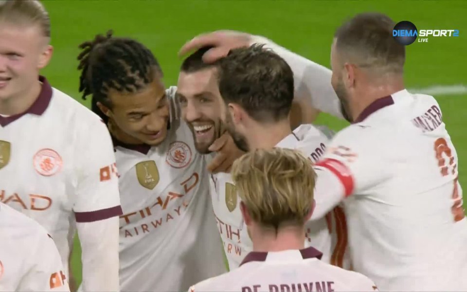 В 72-а минута Матео Ковачич достигна до подаване и нанесе