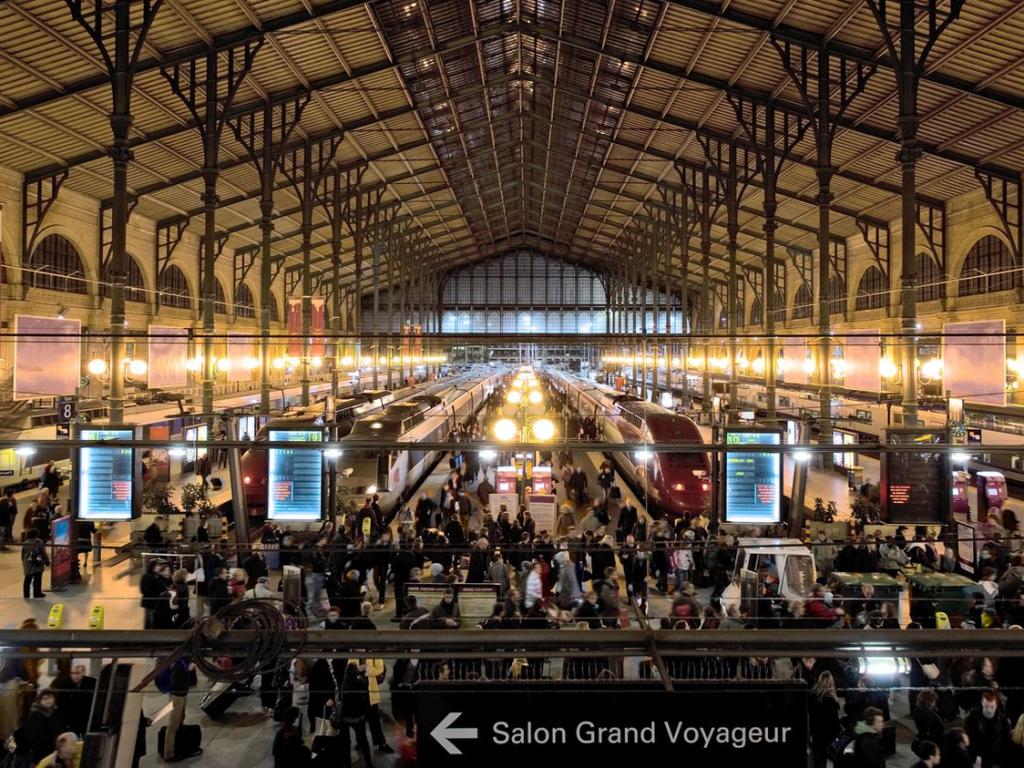От влак на столичната гара Gare du Nordе открадната чанта
