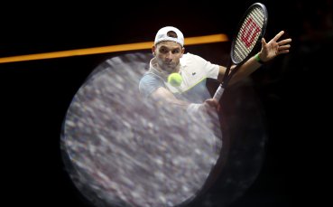 Българският тенисист Григор Димитров продължава подготовката си за предстоящия Мастърс