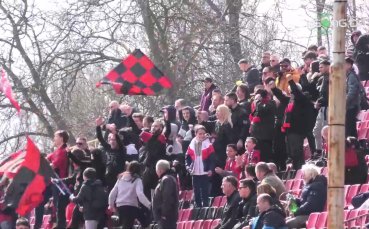 Вижте лудата радост на фенове на Локомотив София след гола
