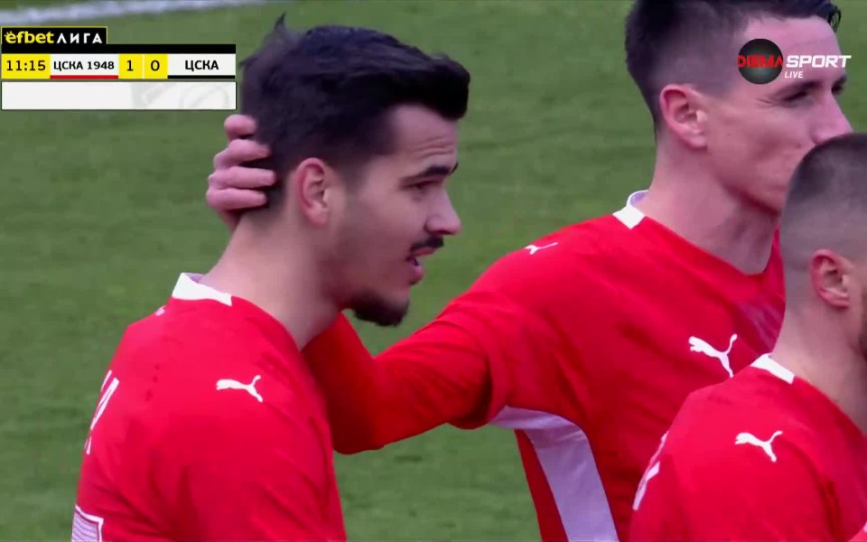 Отборът на ЦСКА 1948 поведе на ЦСКА в Бистрица след